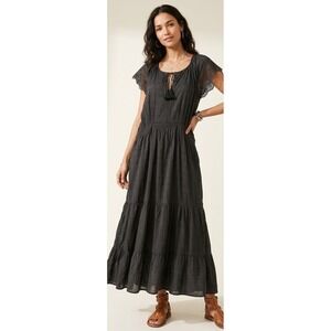 Old Navy Sz 2X Boho Cottage Core Peasant Romantic Gothic Summer Dress Babydoll